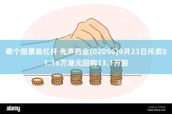 哪个股票能杠杆 先声药业(02096)9月23日斥资81.16万港元回购13.1万股